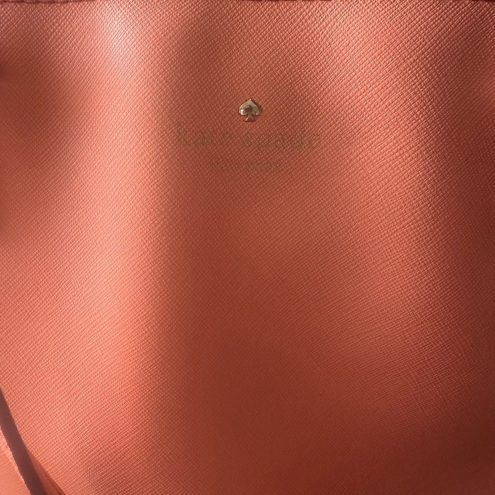 kate spade Orange Saffiano Tote - Picture 2 of 6